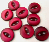 B2959 11mm Wine 2 Hole Polyester Fish Eye Button - Ribbonmoon