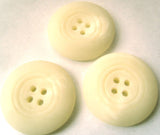 B4600 28mm Tonal Bridal White Matt 4 Hole Button - Ribbonmoon