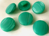 B8200 16mm Deep Turquoise Tonal Shank Button - Ribbonmoon