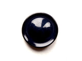 B9009 18mm Navy Gloss Shank Button - Ribbonmoon