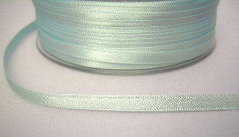 R3292 3mm Sky Blue Double Faced Satin Ribbon by Berisfords - Ribbonmoon