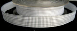 R1083 14mm Grey and White Gingham Ribbon - Ribbonmoon