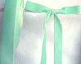 R1132 16mm Deep Aqua Nylon Velvet Ribbon - Ribbonmoon