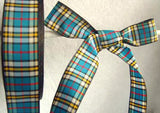 R1285 26mm Double Faced Polyester Tartan Ribbon - Ribbonmoon