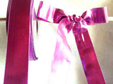 R1492 25mm Purple Thin Metallic Lurex Ribbon by Berisfords - Ribbonmoon