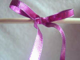 R2142 7mm Purple Thin Metallic Lurex Ribbon by Berisfords - Ribbonmoon