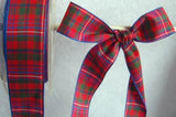 R2235 25mm Polyester Tartan Ribbon - Ribbonmoon