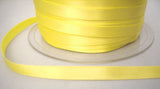 R2414 3mm Lemon Double Faced Satin Ribbon by Berisfords - Ribbonmoon