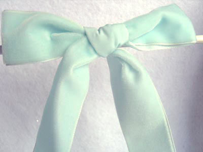 R2858 37mm Sky Blue Nylon Velvet Ribbon by Berisfords - Ribbonmoon