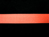 R3004 15mm Pale Fluorescent Orange Double Face Satin Ribbon,Berisfords