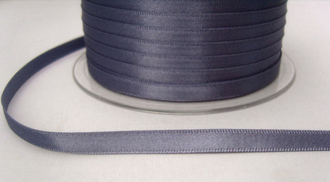 R3506 5mm Moonlight Blue Double Faced Satin Ribbon by Berisfords - Ribbonmoon