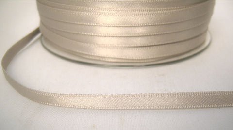 R3503 3mm Silver Grey Double Face Satin Ribbon by Berisfords - Ribbonmoon