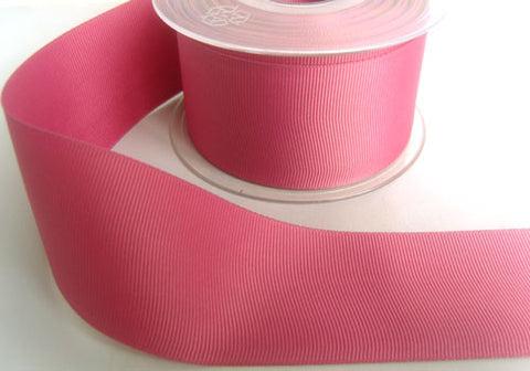 R4245 48mm Deep Dusky Pink Polyester Grosgrain Ribbon by Berisfords - Ribbonmoon