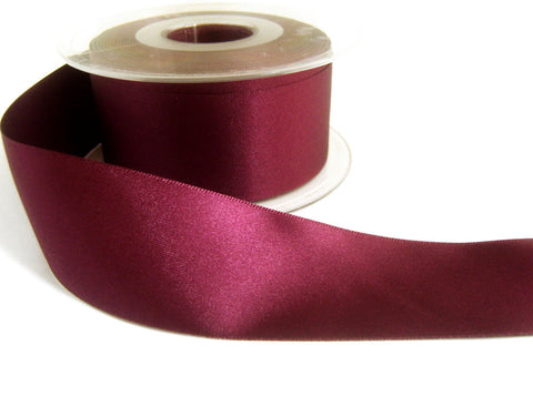 R4267 36mm Deep Plum Double Face Satin Ribbon by Berisfords