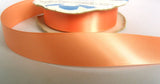 R4613 23mm Peach Single Faced Satin Ribbon by Offray - Ribbonmoon