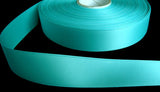 R6576 25mm Turquoise Extra Thick Double Faced Satin Ribbon by Berisfords - Ribbonmoon