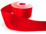 R7548 51mm Pale Poppy Red Double Face Satin Ribbon