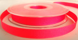 R7639 10mm Fluorescent Pink Polyester Grosgrain Ribbon by Berisfords