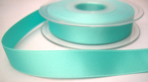 R7961 17mm Turquoise Double Face Satin Ribbon - Ribbonmoon