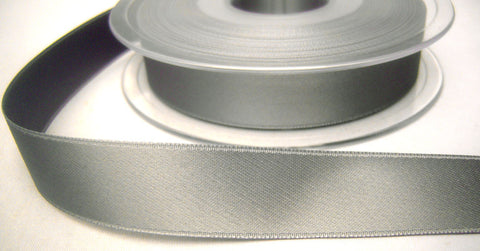 R8030 18mm Pale Slate Grey Double Face Satin Ribbon - Ribbonmoon