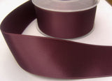 R7989 40mm Dark Byzantium Double Face Satin Ribbon