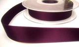 R8091 17mm Deep Plum Double Face Satin Ribbon - Ribbonmoon