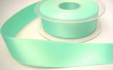 R8095 28mm Aqua Mint Double Face Satin Ribbon - Ribbonmoon