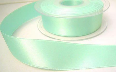 R8105 27mm Deep Aqua Double Face Satin Ribbon - Ribbonmoon