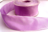 R8374 40mm Purple and Lilac Woven Satin Shot Shimmer Ribbon - Ribbonmoon