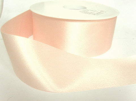 R3730 70mm Pale Pink Double Face Satin Ribbon by Berisfords