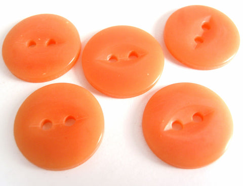 B4041 19mm Apricot 2 Hole Polyester Fish Eye Button