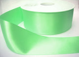 R3743 70mm Mint Green Double Face Satin Ribbon by Berisfords