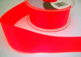 R0415 5mm Fluorescent Deep Pink Double Faced Satin Ribbon by Berisfords