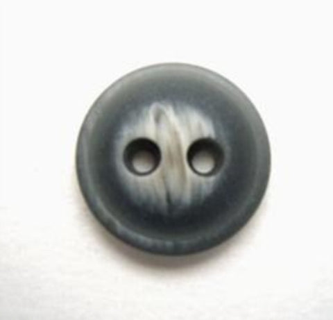 B9843 15mm Mixed Greys Matt Finish 2 Hole Button - Ribbonmoon