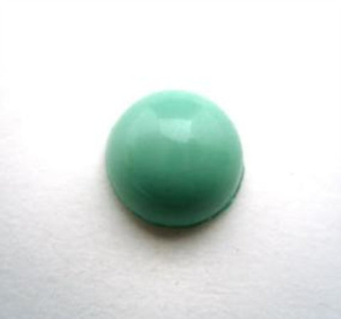 B16382 14mm Spearmint Green Half Ball Shank Button - Ribbonmoon