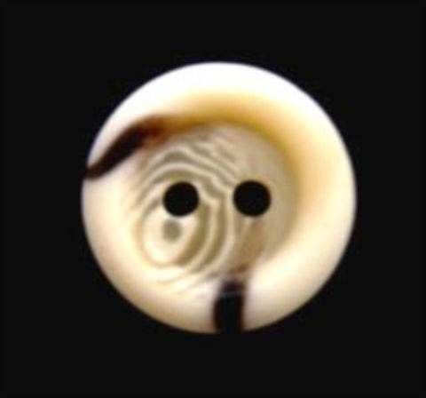 B8013 15mm Aaran Bone Sheen 2 Hole Button - Ribbonmoon