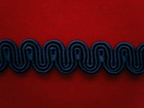 FT277 13mm Navy Gimp Braid Trimming