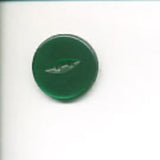 B7846 18mm Deep Green 2 Hole Polyester Fish Eye Button - Ribbonmoon