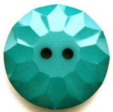 B12584 23mm Jade Green Glossy 2 Hole Button - Ribbonmoon