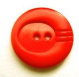 B8940 18mm Flame Orange 2 Hole Button - Ribbonmoon