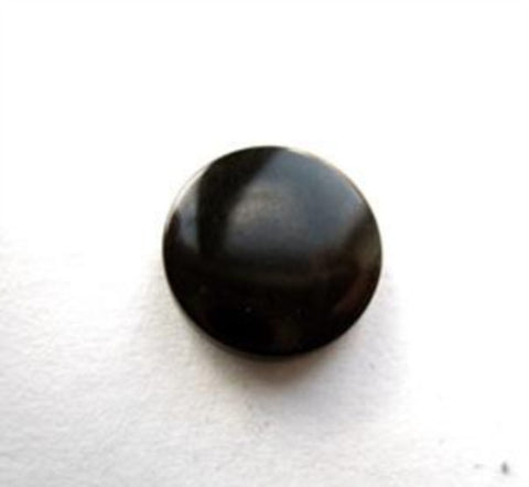 B6205 14mm Black Gloss Polyester Shank Button