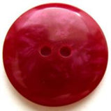 B8215 23mm Tonal Cardinal Red and Fuchsia Shimmery 2 Hole Button - Ribbonmoon