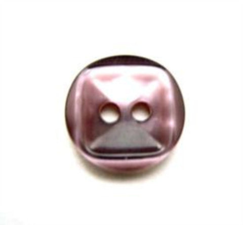 B15299 14mm Tonal Dusky Grape Shimmery 2 Hole Button - Ribbonmoon