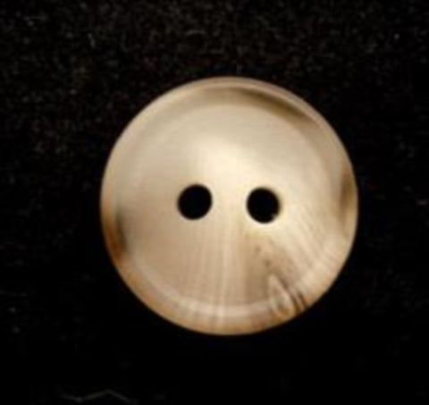 B8347 15mm Pale Aaran Matt 2 Hole Button - Ribbonmoon