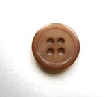 B16707 15mm Tonal Pale Fawn 4 Hole Button - Ribbonmoon