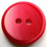 B17615 23mm Frosted Deep Red Soft Sheen 2 Hole Button - Ribbonmoon