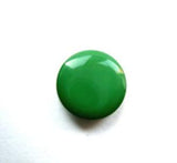 B8861 13mm Deep Green Glossy Shank Button - Ribbonmoon