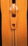 Z4045 YKK 51cm Marigold Nylon No.3 Closed End Zip - Ribbonmoon