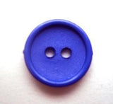 B9013 16mm Royal Lupin Matt Centre 2 Hole Button - Ribbonmoon