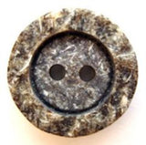 B6681 20mm Browns and Naturals Stone Effect Matt Centre 2 Hole Button - Ribbonmoon